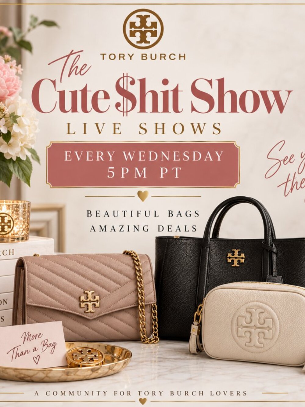 HUGE SALE EVERY WEDNESDAY at 5pm PT!!!